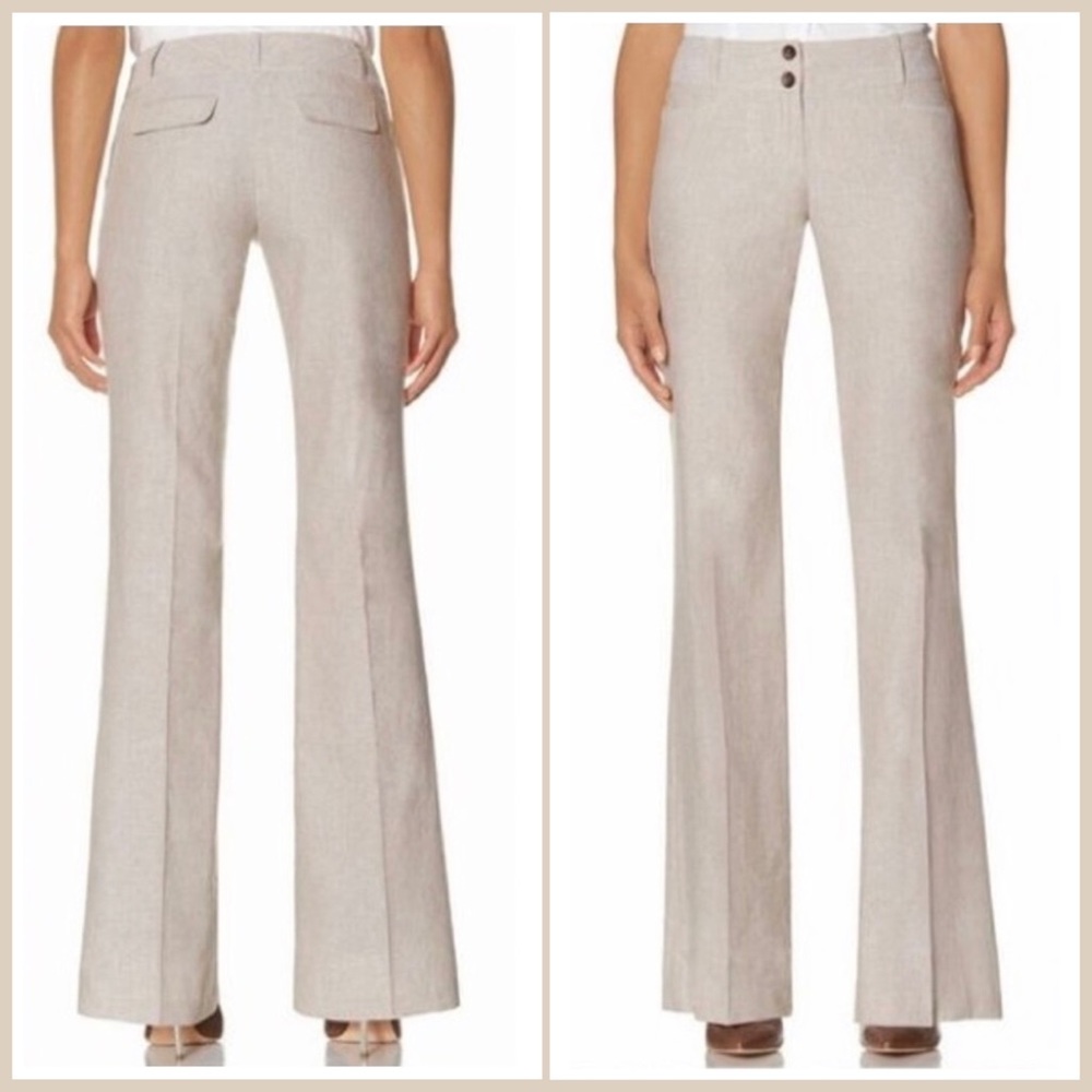 The Limited Cassidy Fit Wide Leg Linen Pants
